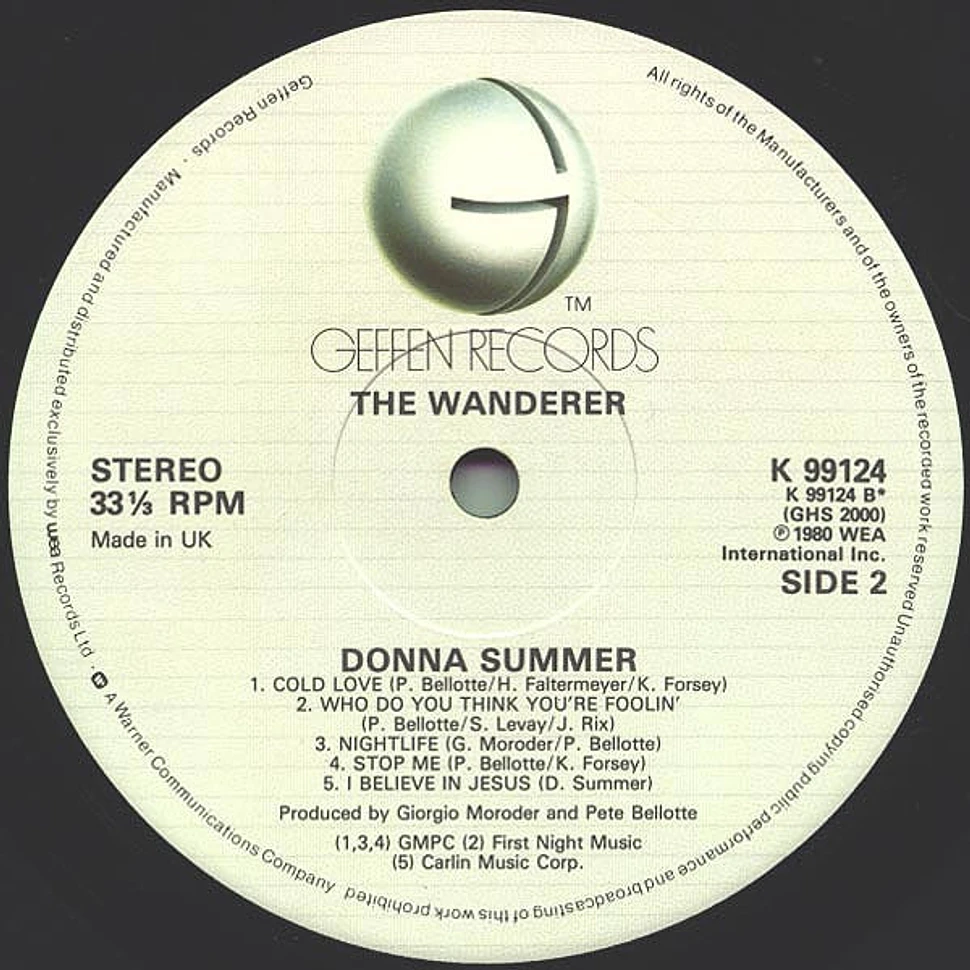 Donna Summer - The Wanderer