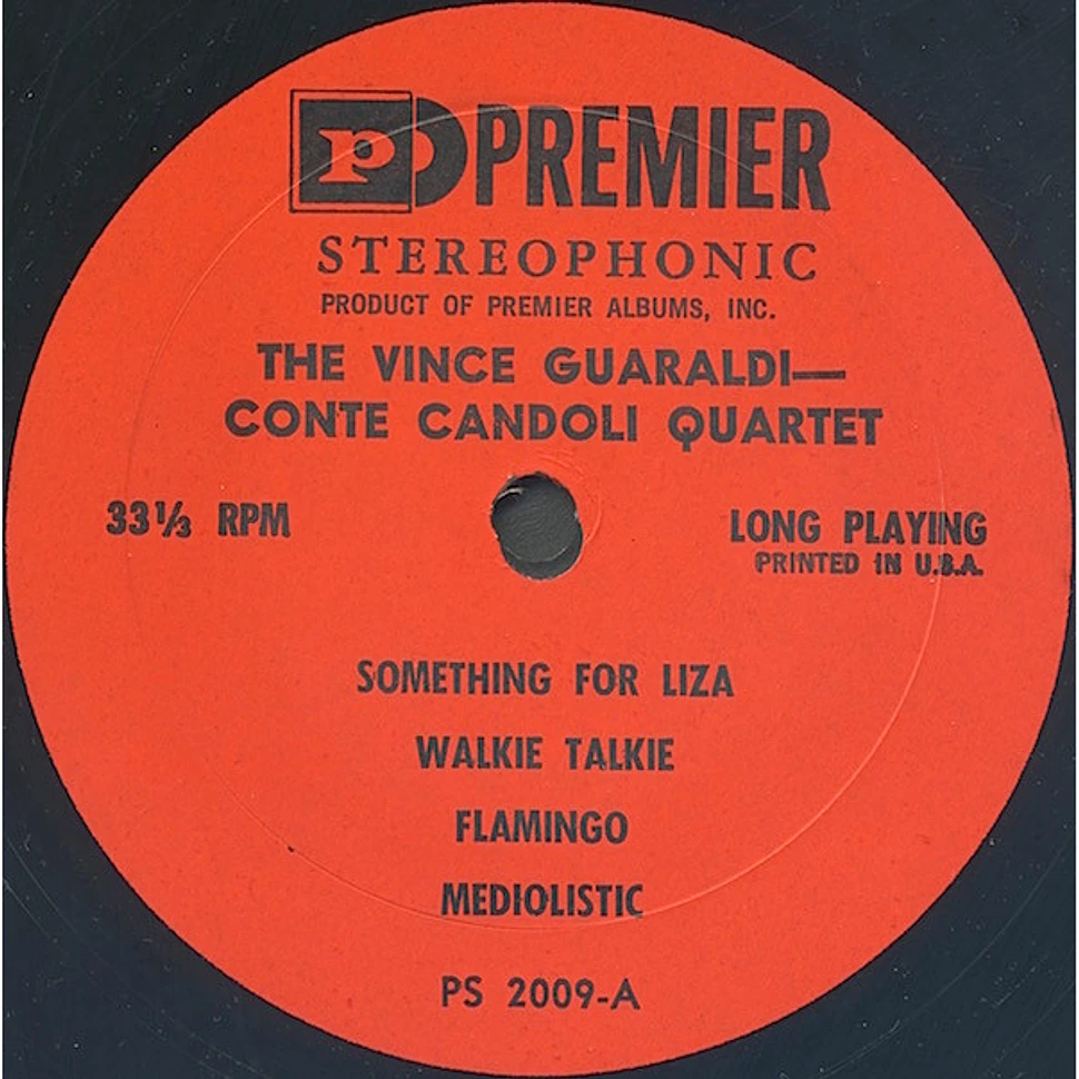 The Vince Guaraldi - Conte Candoli Quartet - The Vince Guaraldi - Conte Candoli Quartet