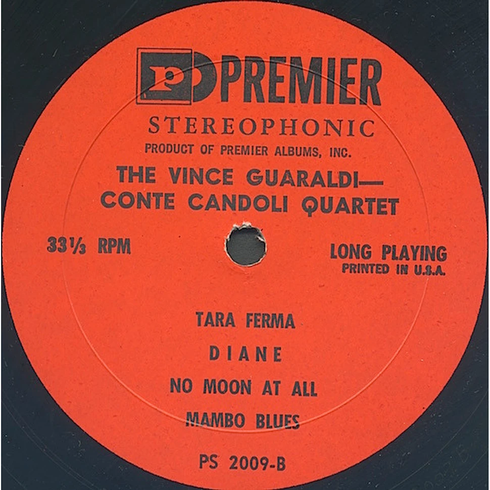 The Vince Guaraldi - Conte Candoli Quartet - The Vince Guaraldi - Conte Candoli Quartet