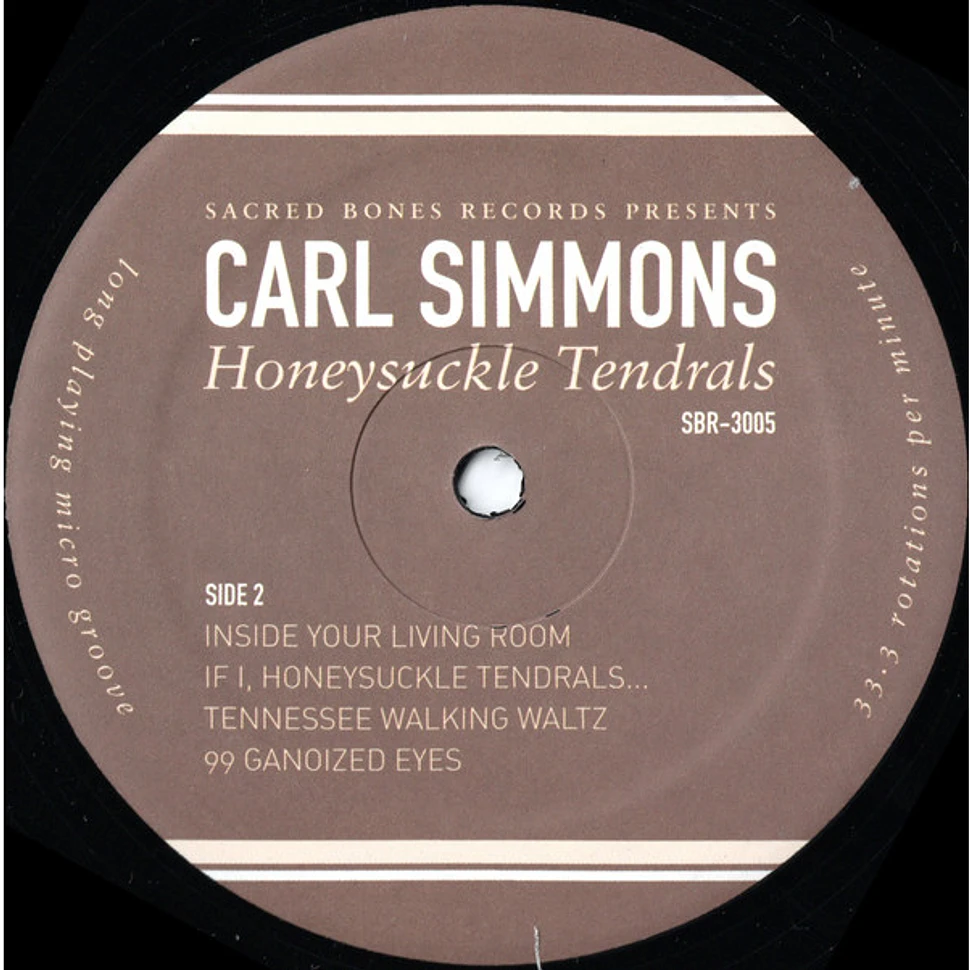 Carl Simmons - Honeysuckle Tendrals
