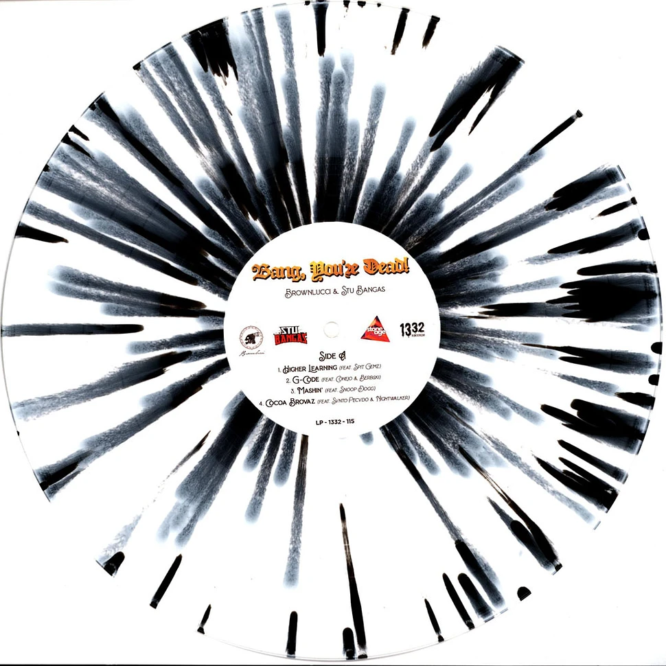 Brownlucci & Stu Bangas - Bang, You're Dead! Splatter Vinyl Edition
