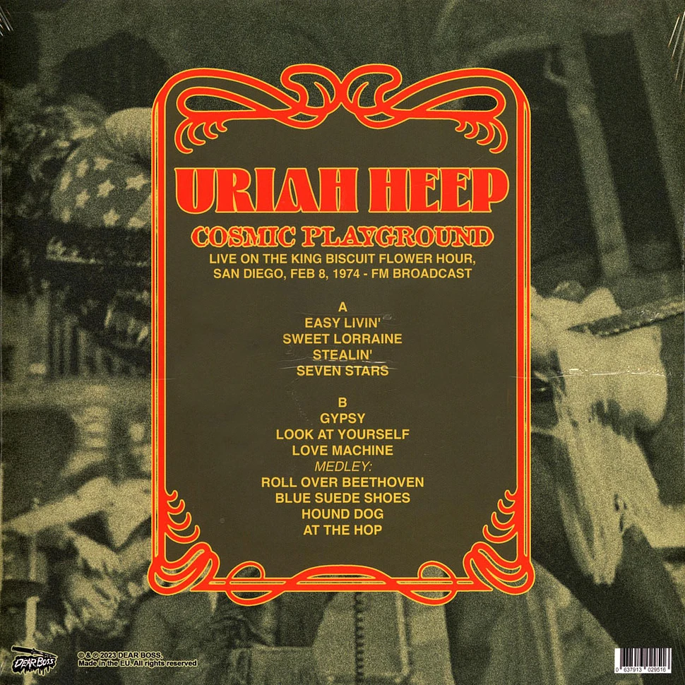 Uriah Heep - Cosmic Playground: Live On The King Biscuit Flower Hour San Diego 1974