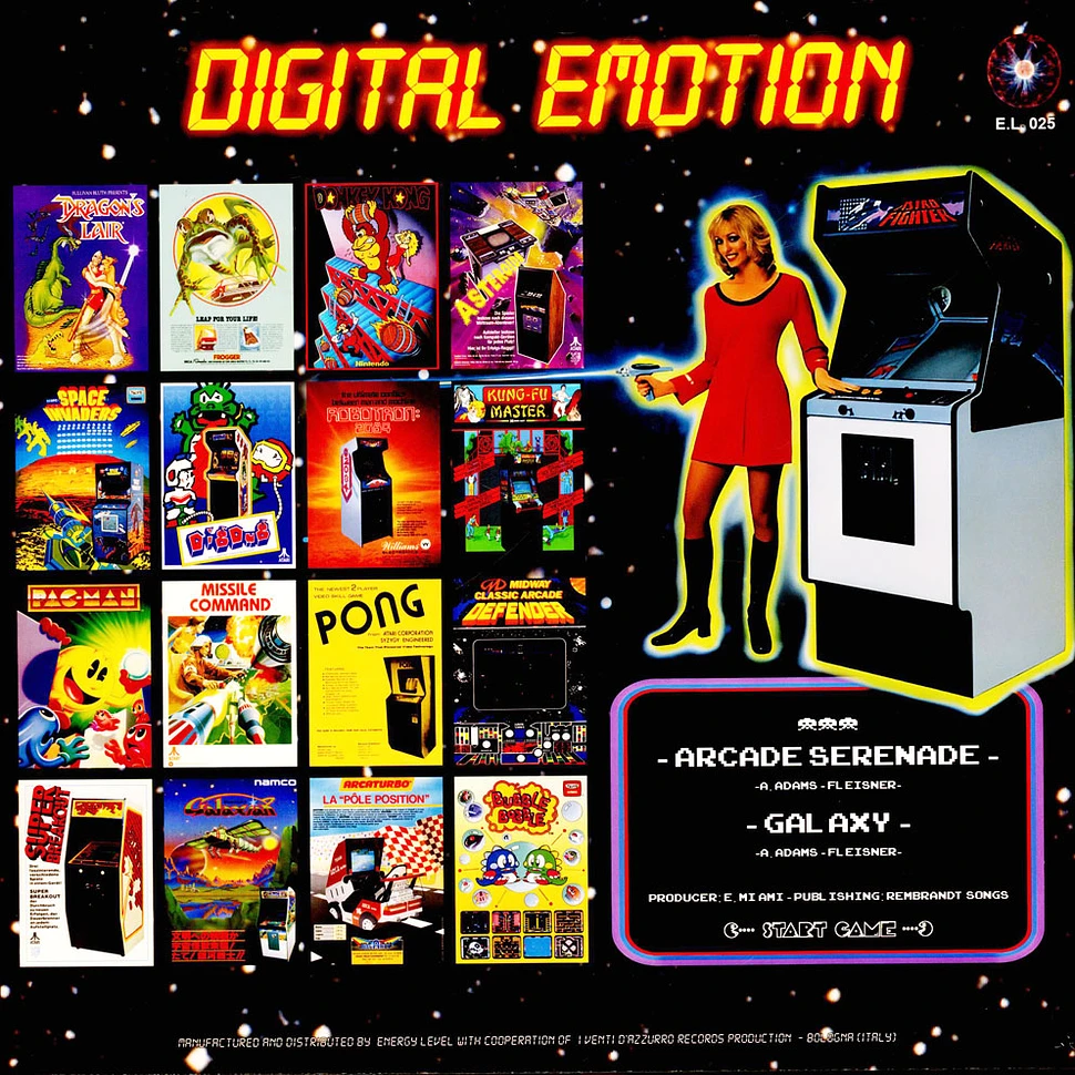 Digital Emotion - Arcade Serenade / Galaxy