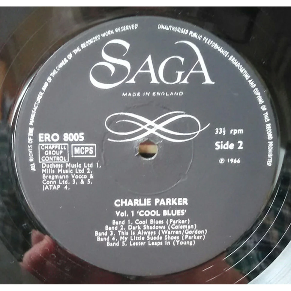 Charlie Parker - Vol 1 Cool Blues