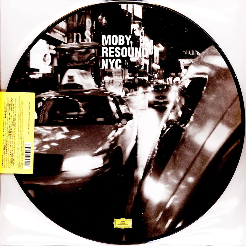 Moby - Resound Nyc Limited Picture Vinyl Edition