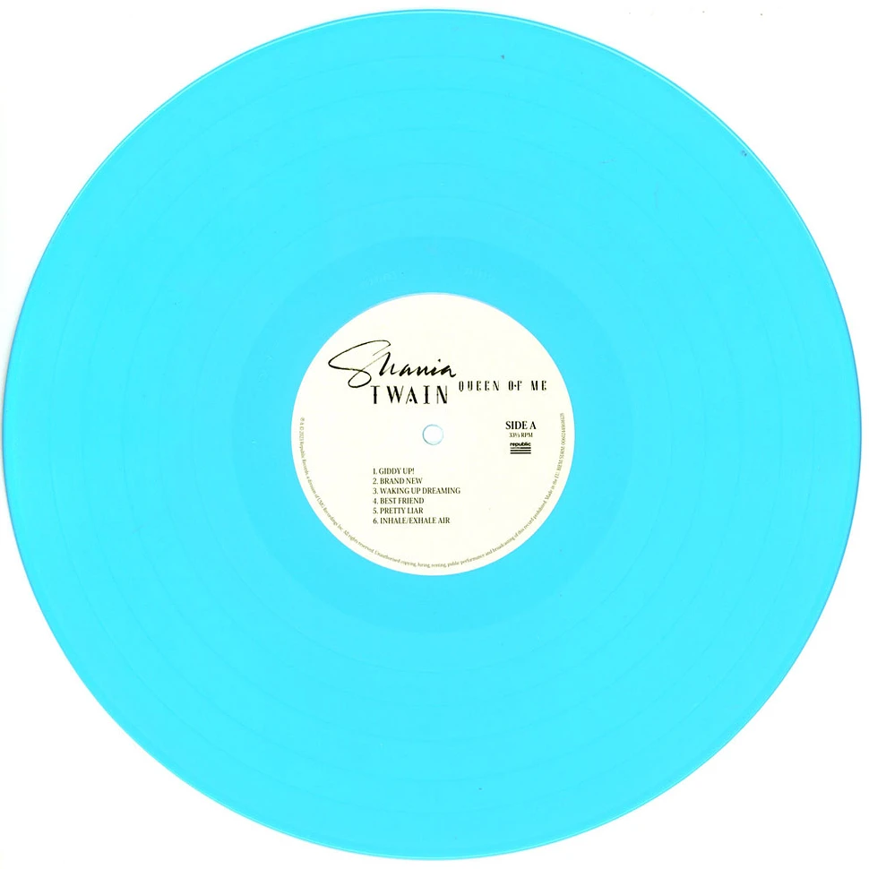 Shania Twain - Queen Of Me Limited Blue Vinyl Edition