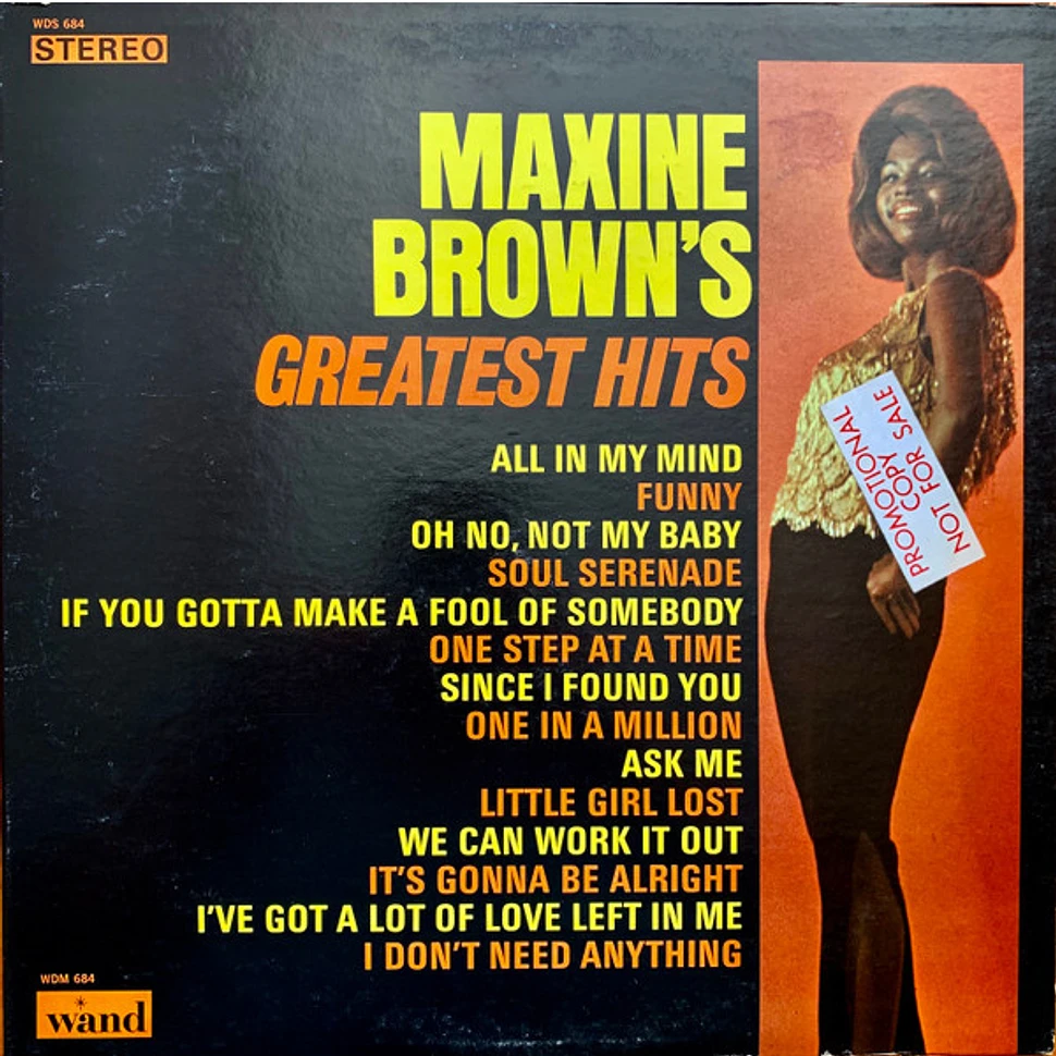 Maxine Brown - Maxine Brown's Greatest Hits