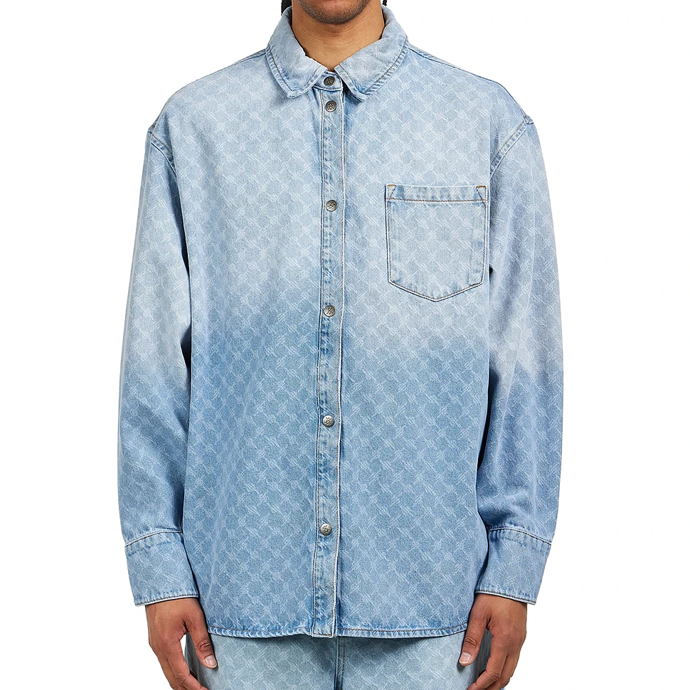 Daily Paper - Zella Monogram Denim LS Shirt