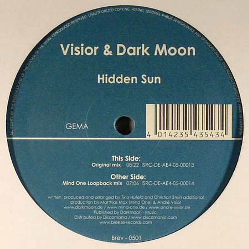 André Visior & Dark Moon - Hidden Sun