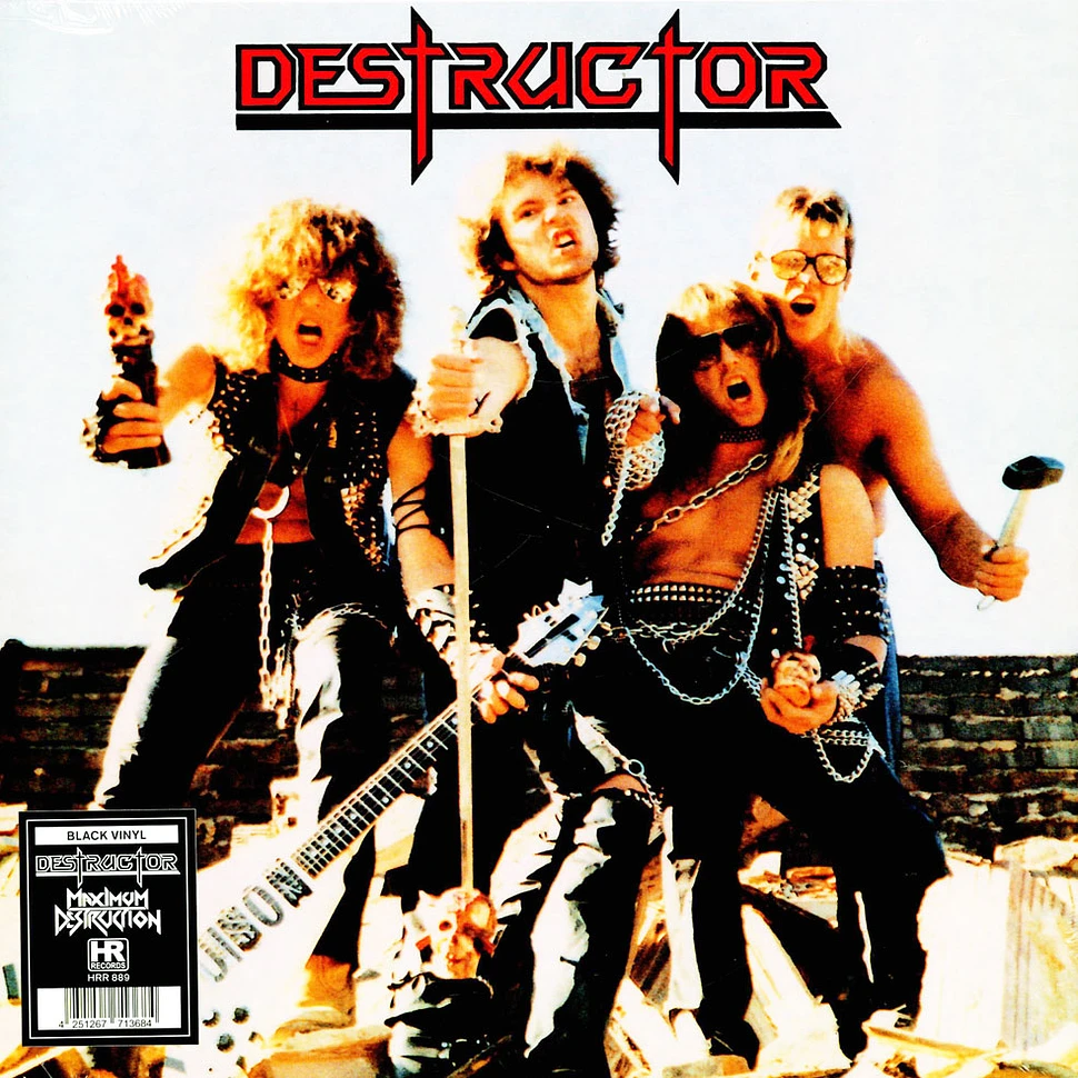 Destructor - Maximum Destruction Black Vinyl