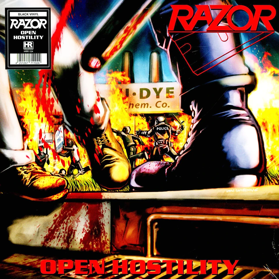 Razor - Open Hostility Black Vinyl