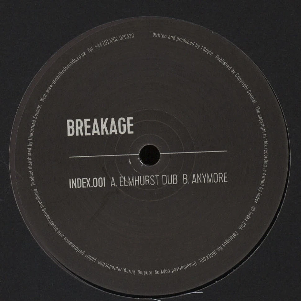 Breakage - Elmhurst Dub / Anymore