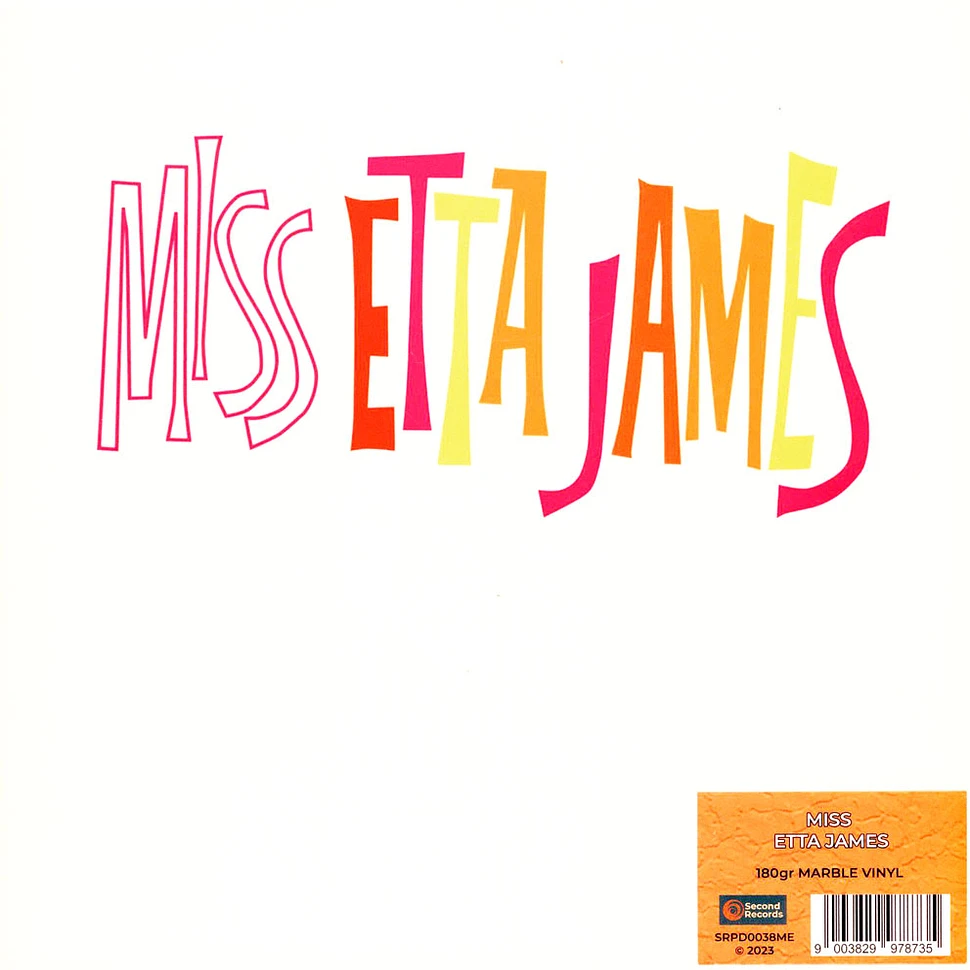 Etta James - Miss Etta James Orange Marble Vinyl Edition