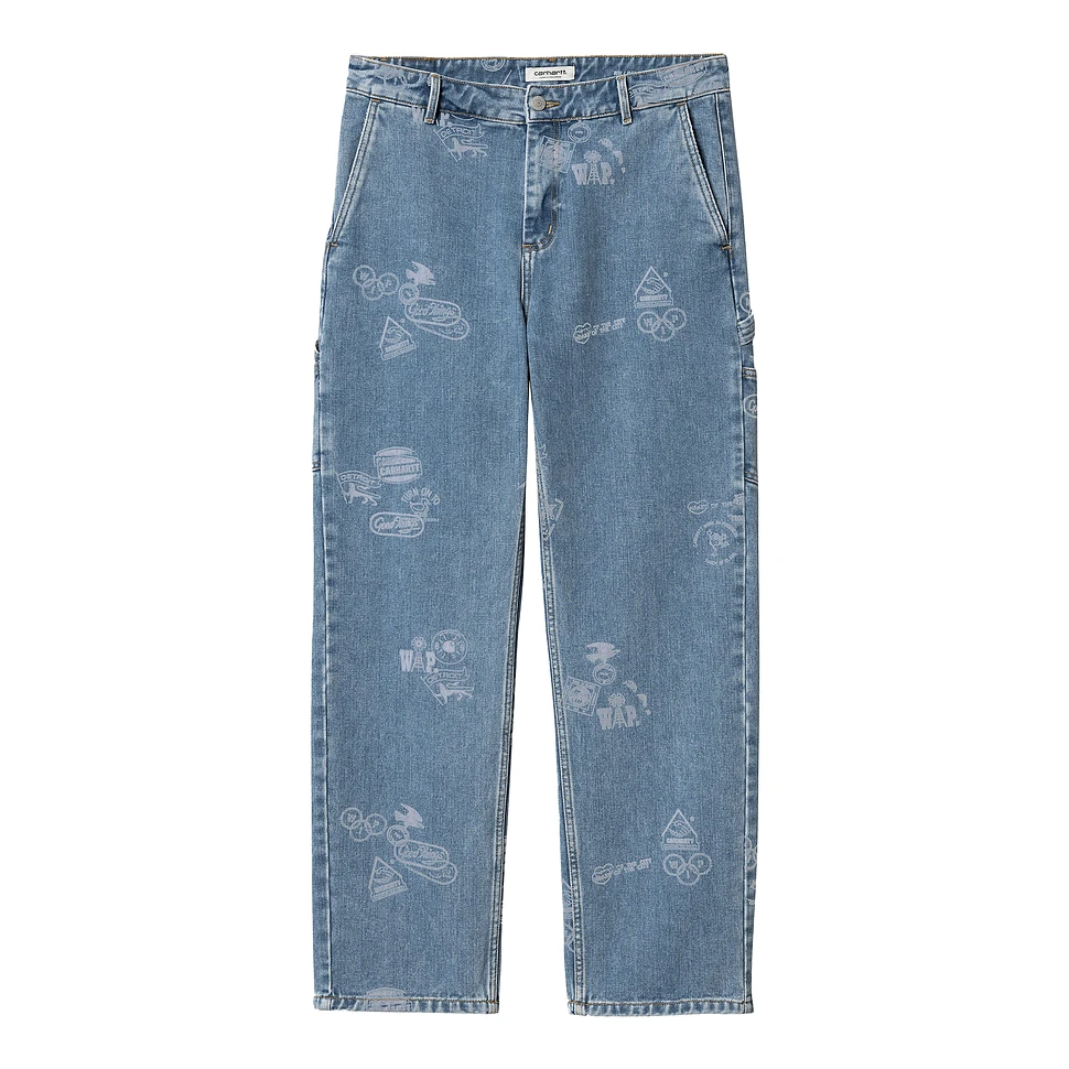 Carhartt WIP - Stamp Pant "Maitland" Stamp Denim, 13.5 o