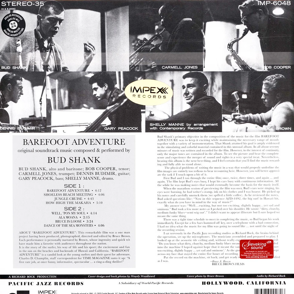 Bud Shank - Barefoot Adbenture