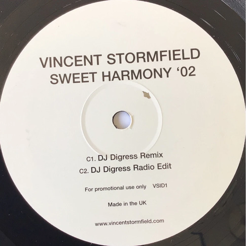 Vincent Stormfield - Sweet Harmony '02