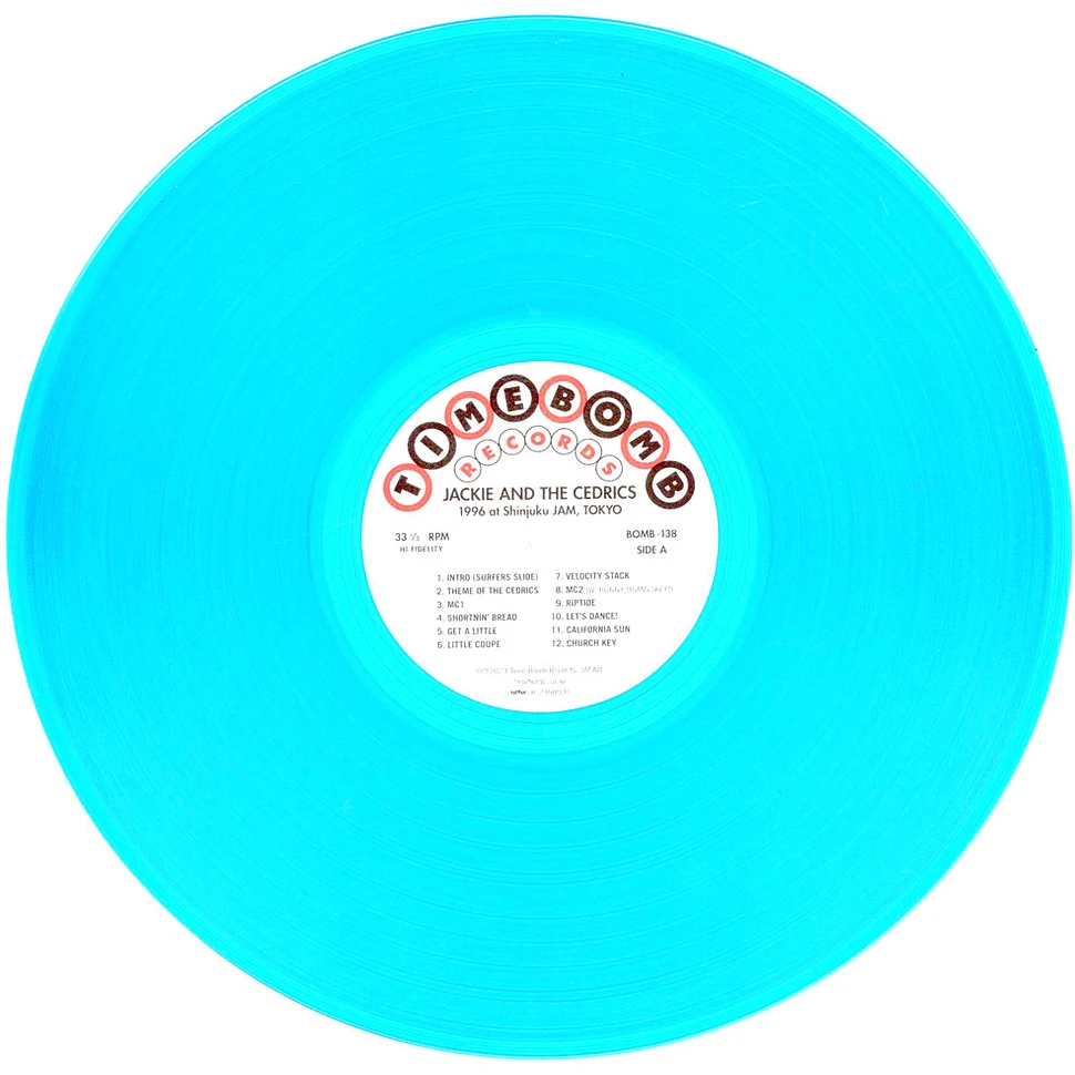 Jackie & The Cedrics - 1996 At Shinjuku Jam, Tokyo Clear Blue Vinyl Edition