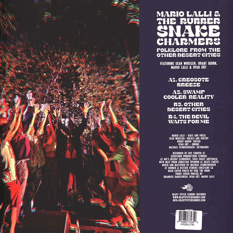 Ario Lalli & The Rubber Snake Charmers - Folklore From Other Desert Cities Tri Colored Vinyl Edition