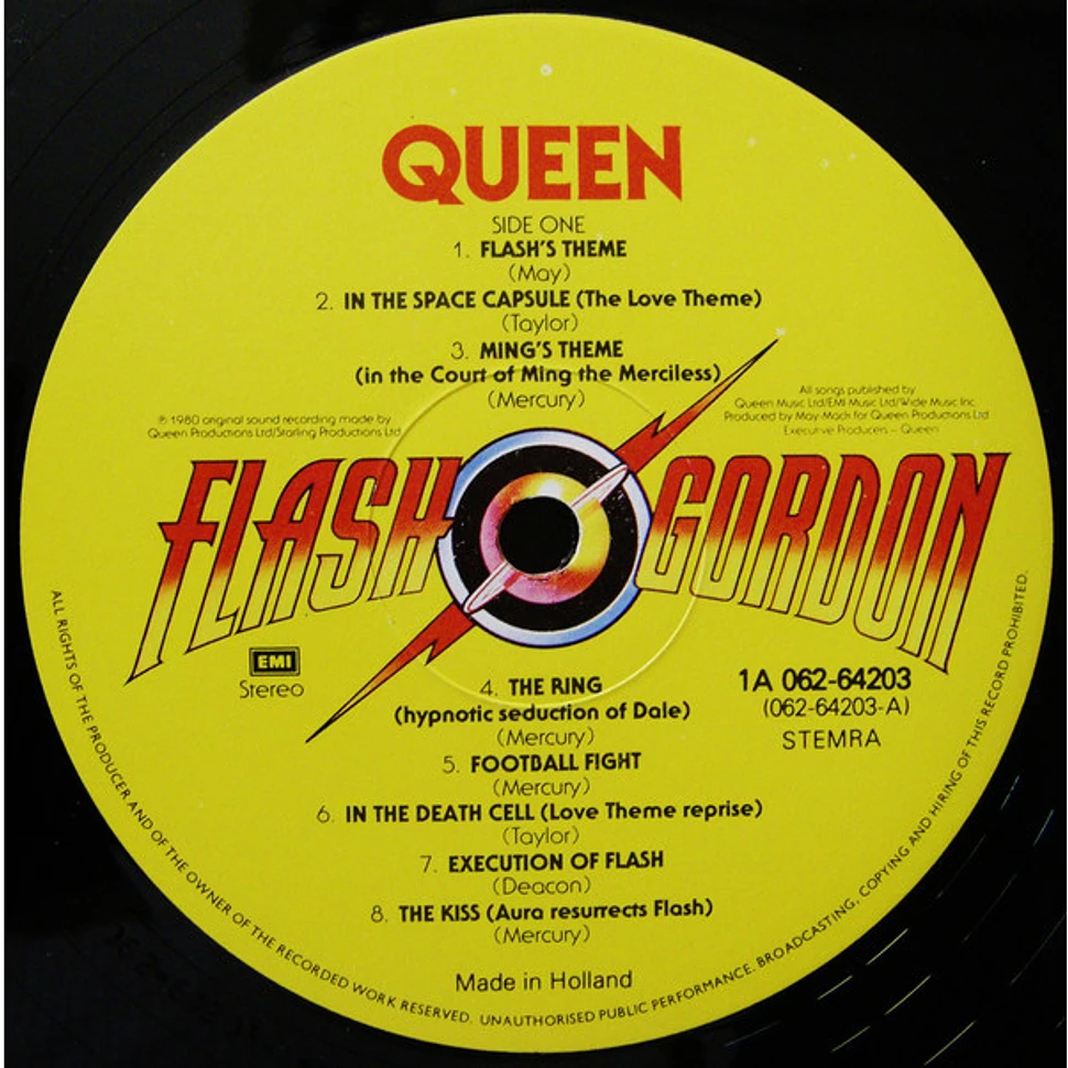 業界最高い品質 QUEEN☆Flash Gordon UK EMI オリジナル - レコード