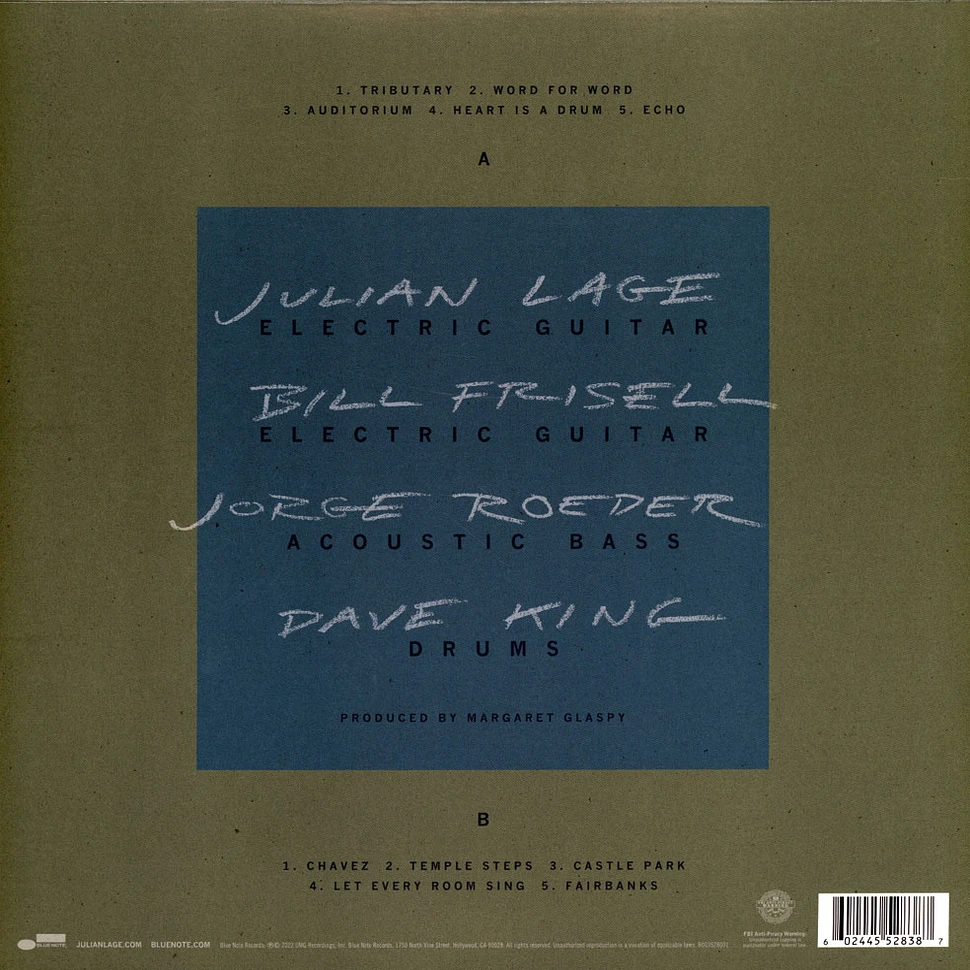 Julian Lage - View With A Room Limited White Vinyl Edition