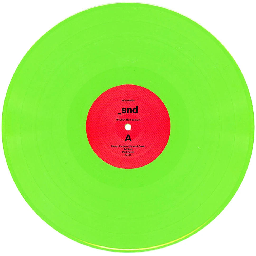 Microstoria - Init Ding + _snd Colored Vinyl Edition