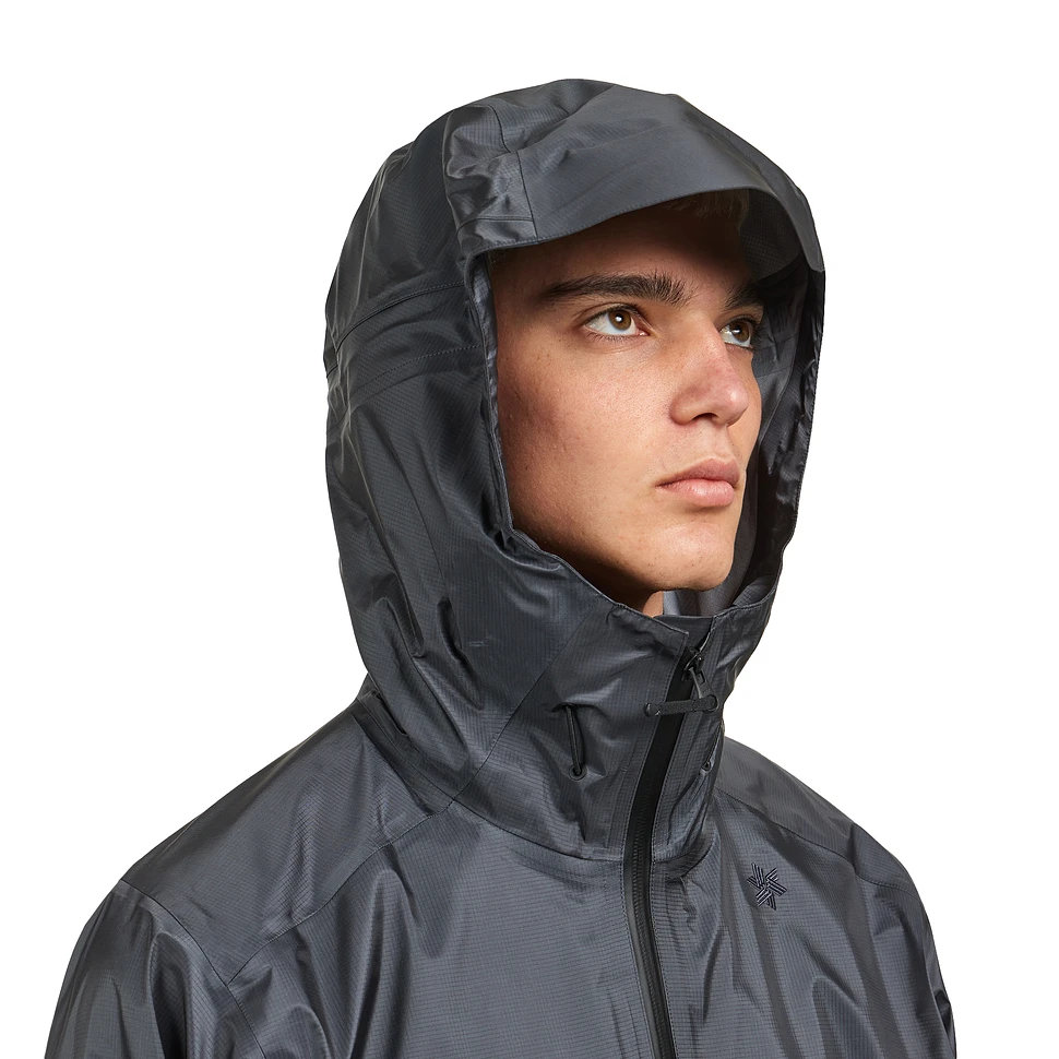 Goldwin - Gore-Tex 3L Aqua Tect Jacket (Focus Gray) | HHV