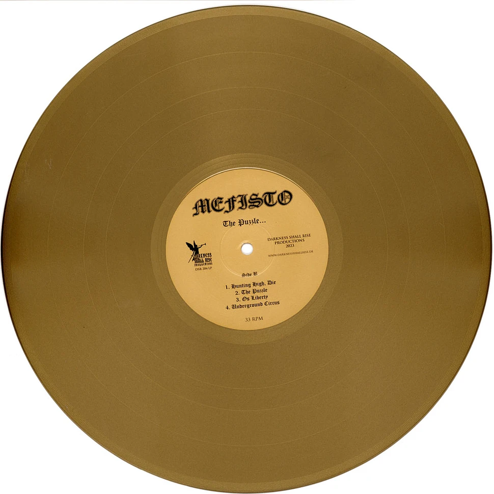 Mefisto - Megalomania / The Puzzle Gold Vinyl Edition