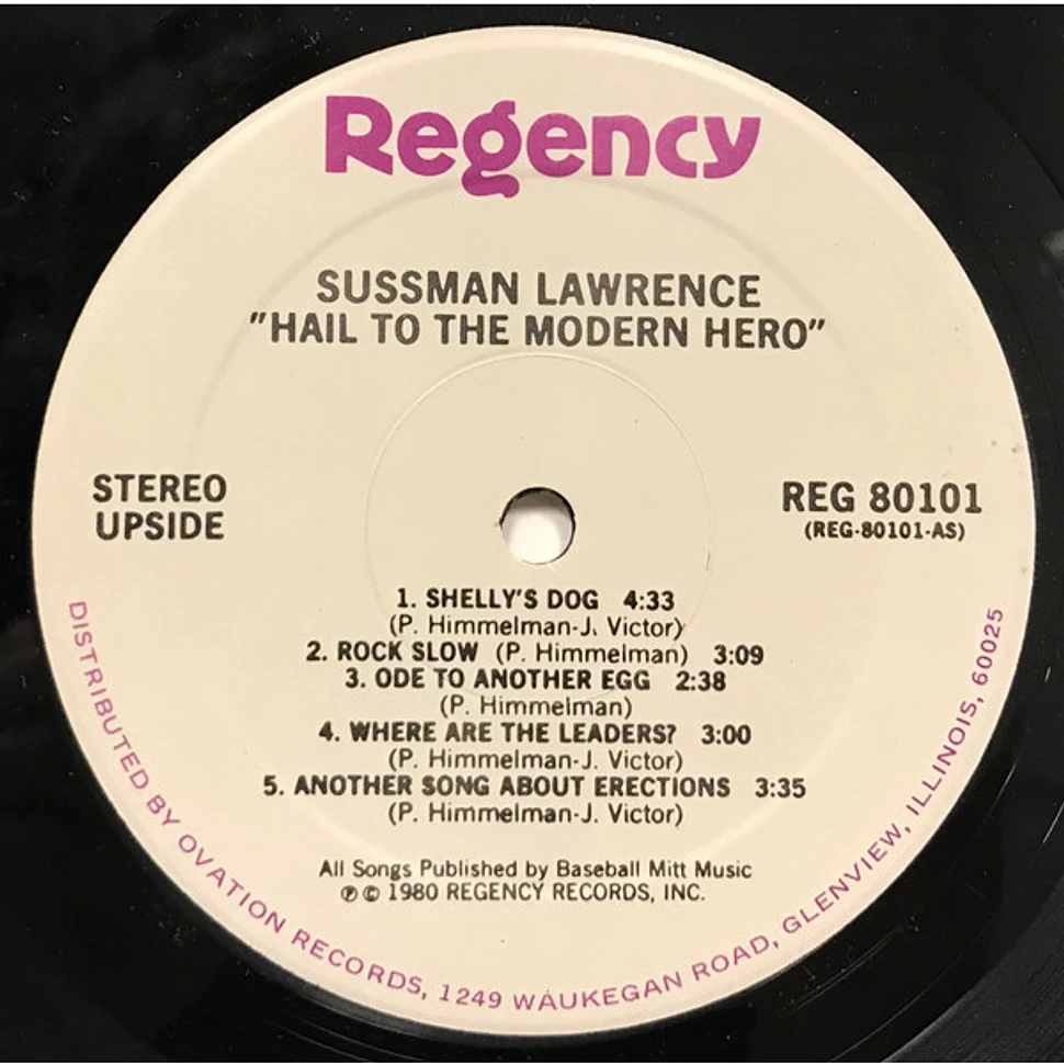 Sussman Lawrence - Hail To The Modern Hero!