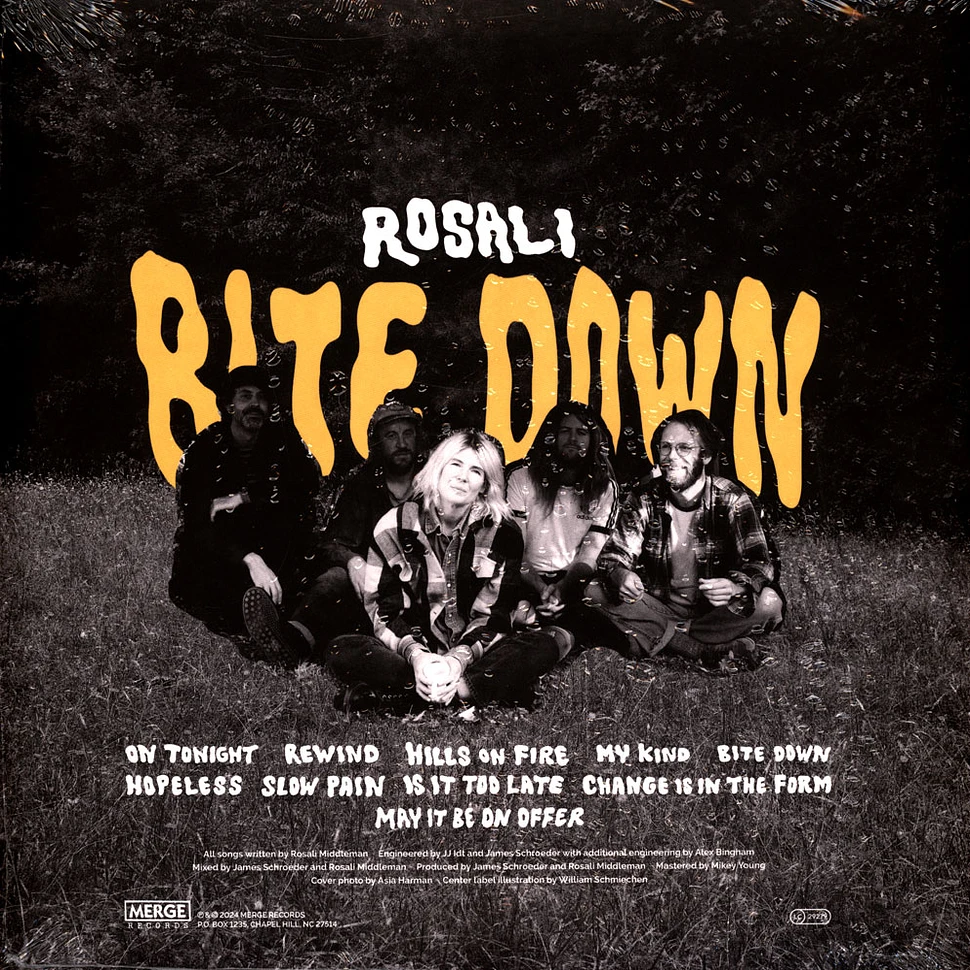 Rosali - Bite Down Black Vinyl Edition