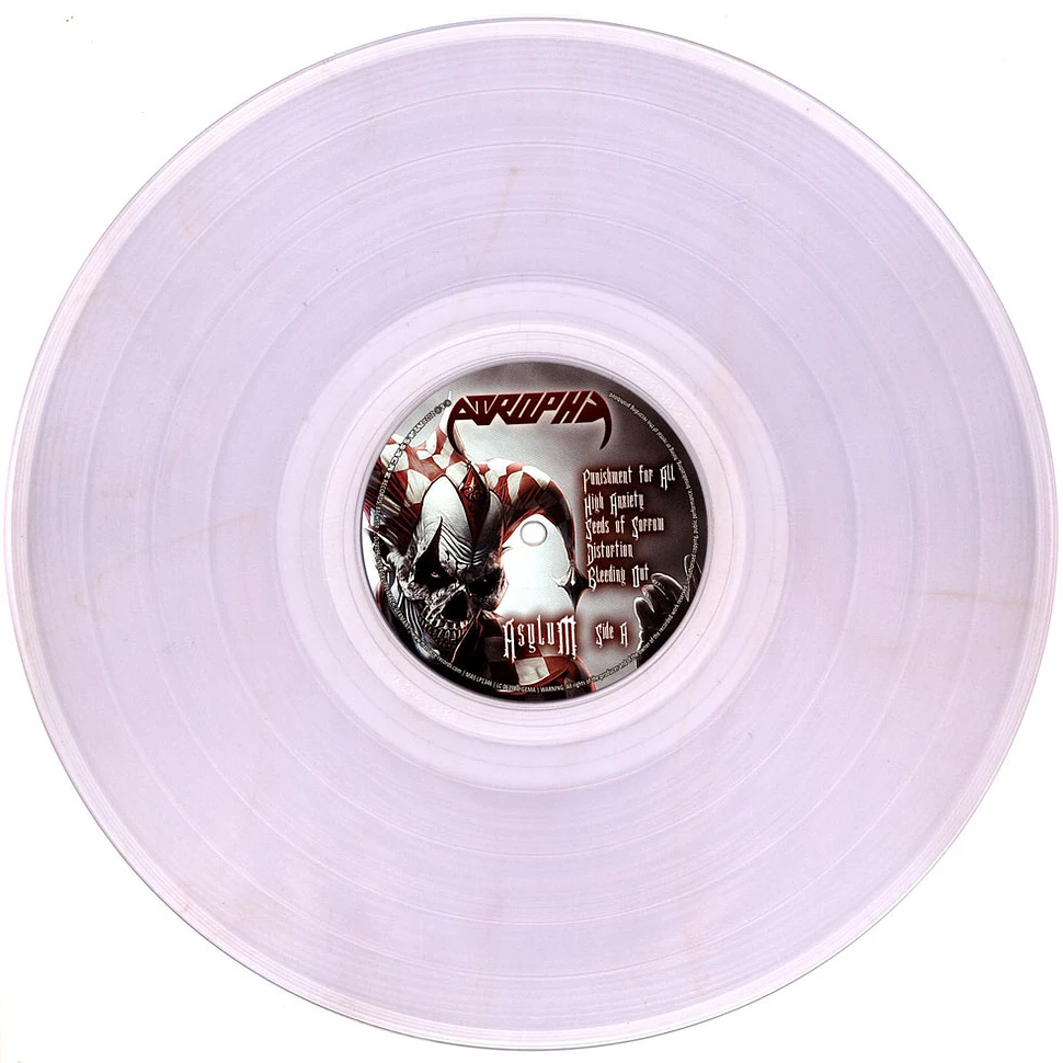 Atrophy - Asylum Clear Vinyl Edition