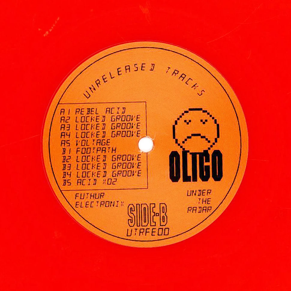 Oligo - Unreleased Tracks Orange Vinyl Edition
