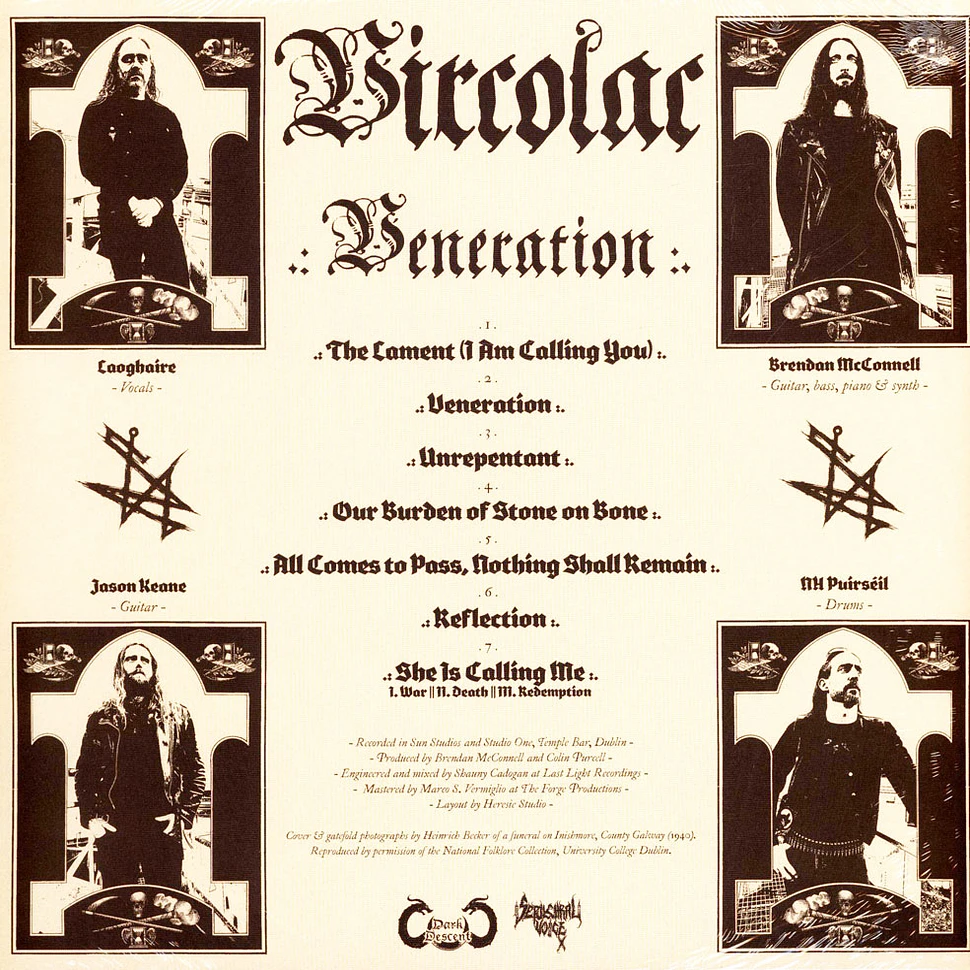 Vircolac - Veneration Black Vinyl Edition