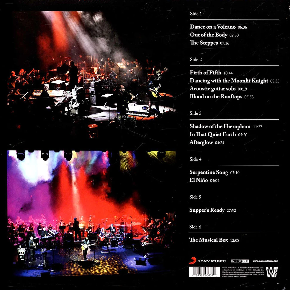 Steve Hackett - Genesis Revisited Band & Orchestra: Live Vinyl Re