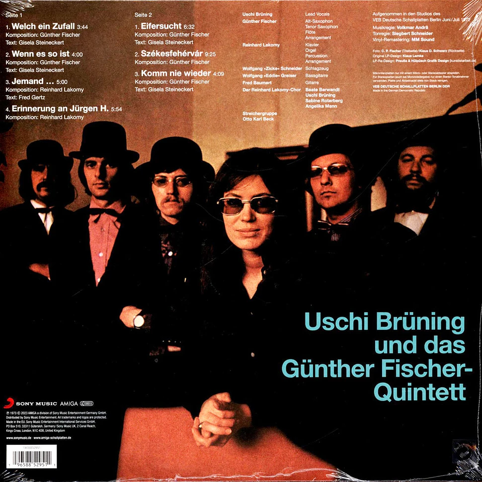 Günther Fischer & Uschi Brüning Quintett - Günther Fischer & Uschi Brüning Quintett colored Vinyl Edition