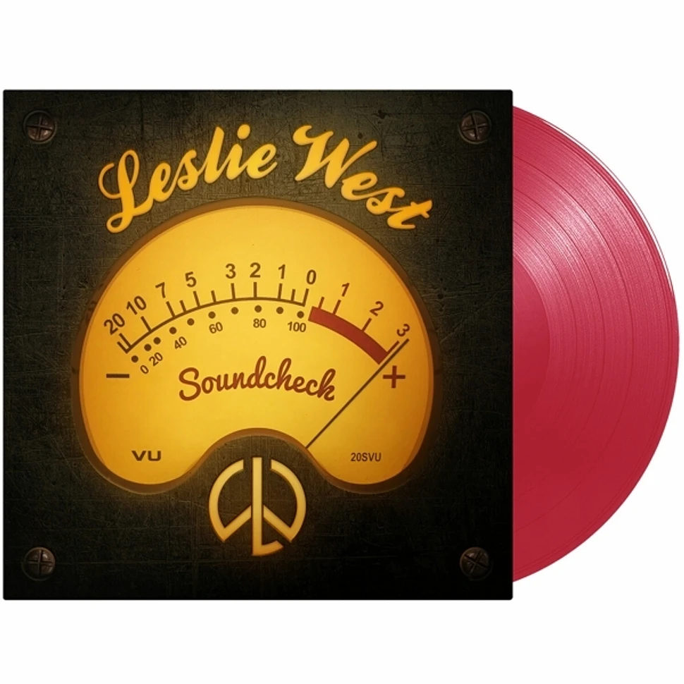 Leslie West - Soundcheck Transparent Red Vinyl Edition