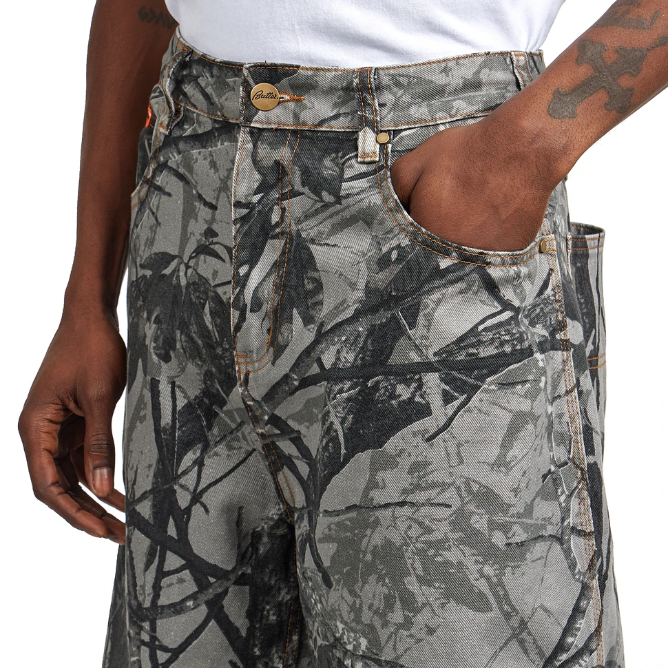 Butter Goods - Foliage Camo Denim Shorts