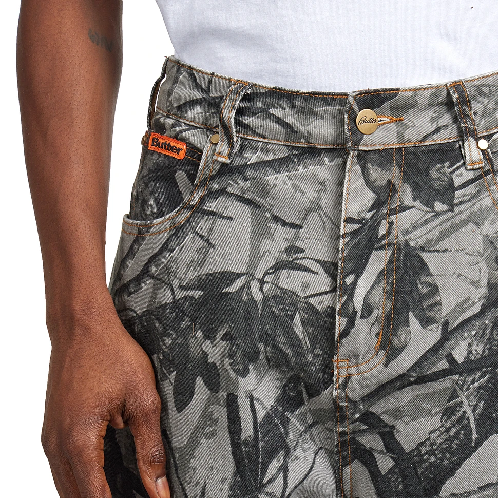 Butter Goods - Foliage Camo Denim Shorts