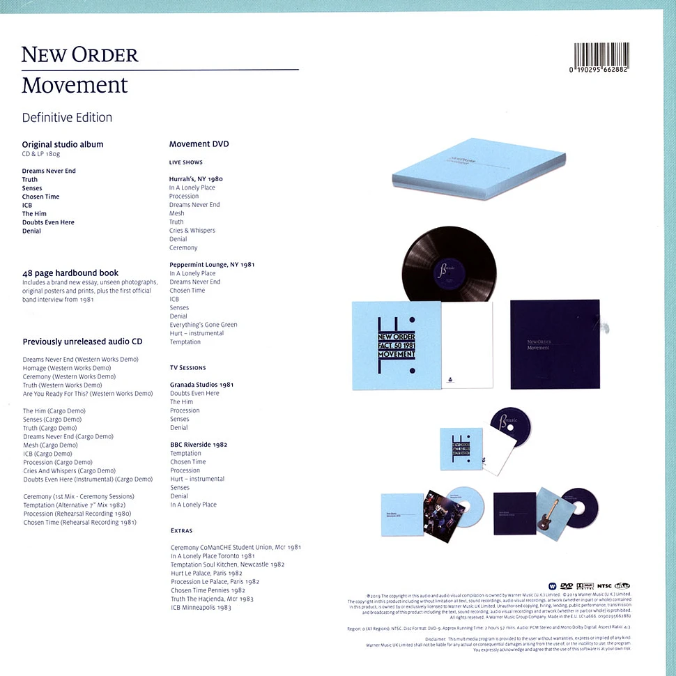 New Order - Movement Definitive Edition