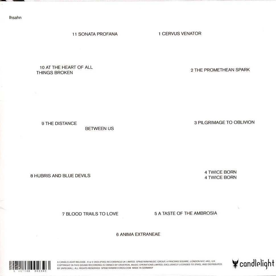 Ihsahn - Ihsahn Orchestral Version Black Vinyl Edition