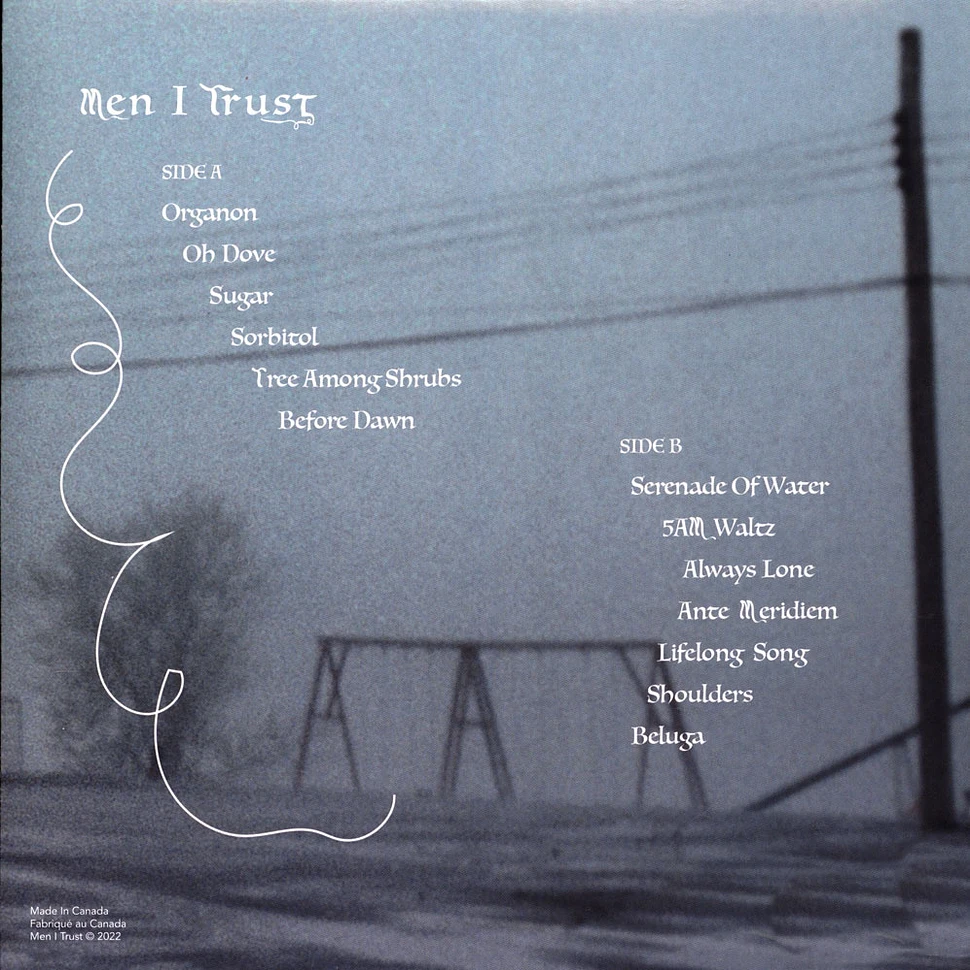 Men I Trust - Untourable Album Black Vinyl Edition