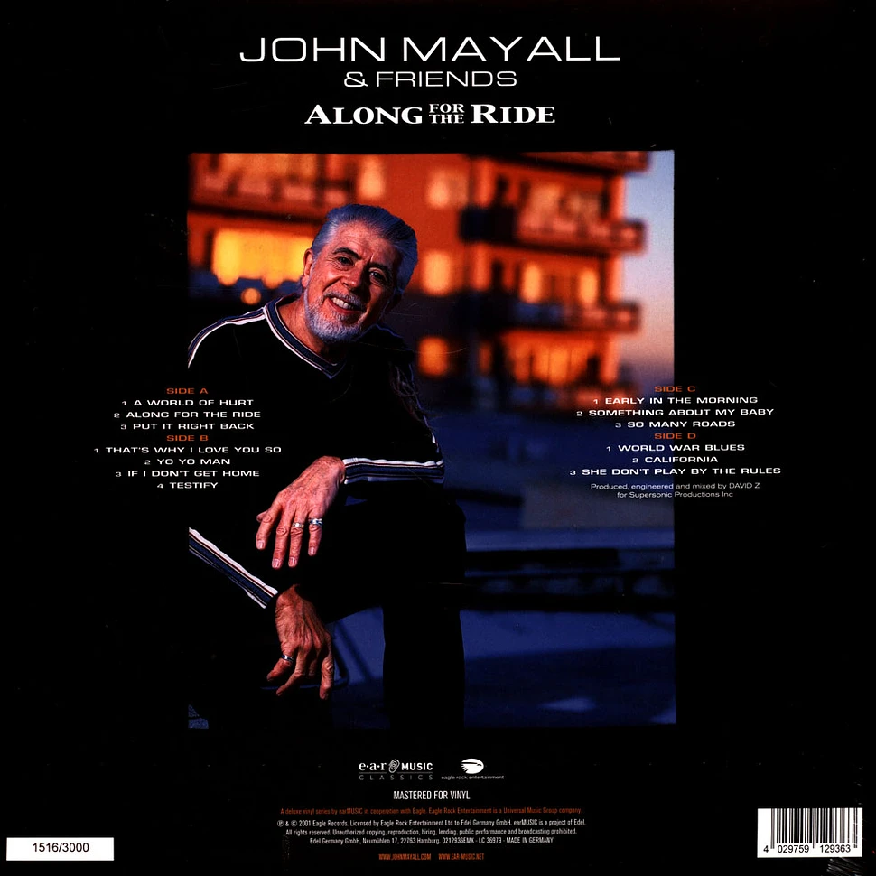 John Mayall - Along For The Ride Limited Vinyl Edition