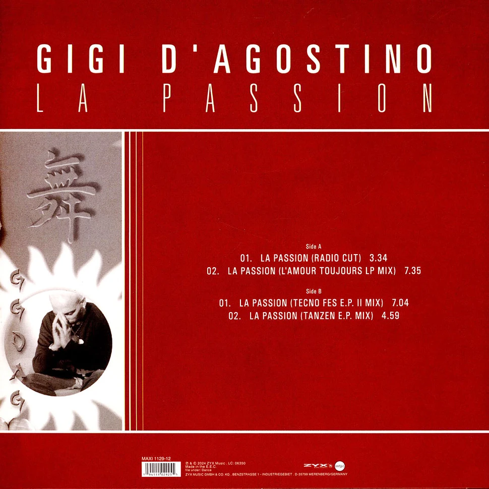 Gigi D Agostino - La Passion