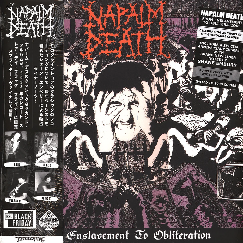 Napalm Death - From Enslavement To Obliteration Record Store Day 2024 Edition