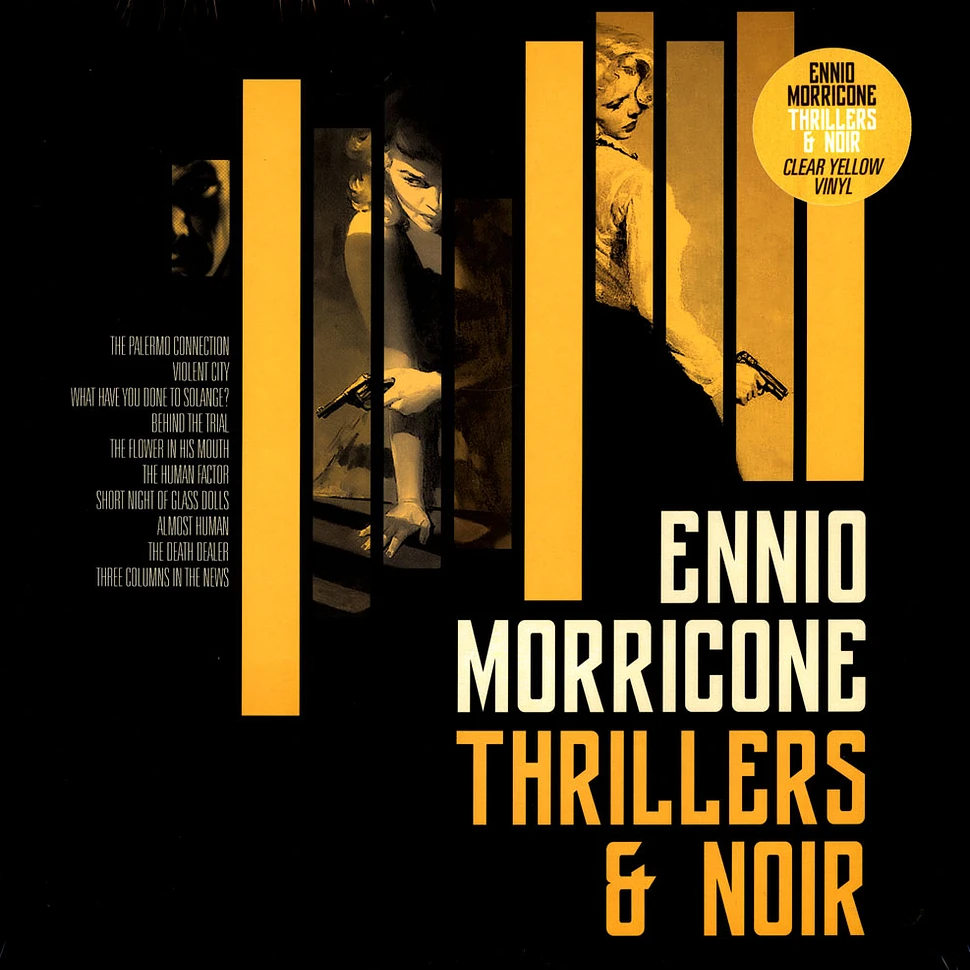 Ennio Morricone - Thrillers & Noir Clear Yellow Vinyl Ediiton