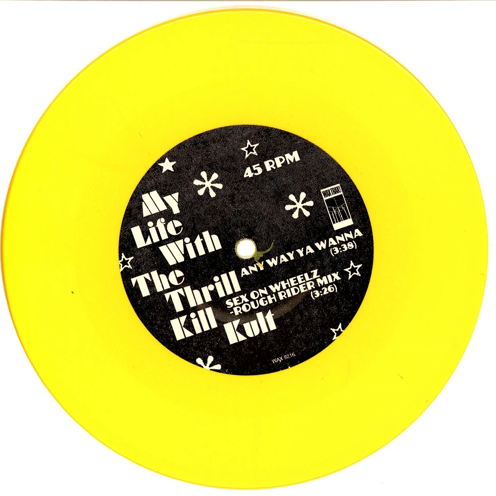 My Life With The Thrill Kill Kult - Any Way Ya Wanna Yellow Vinyl Edition