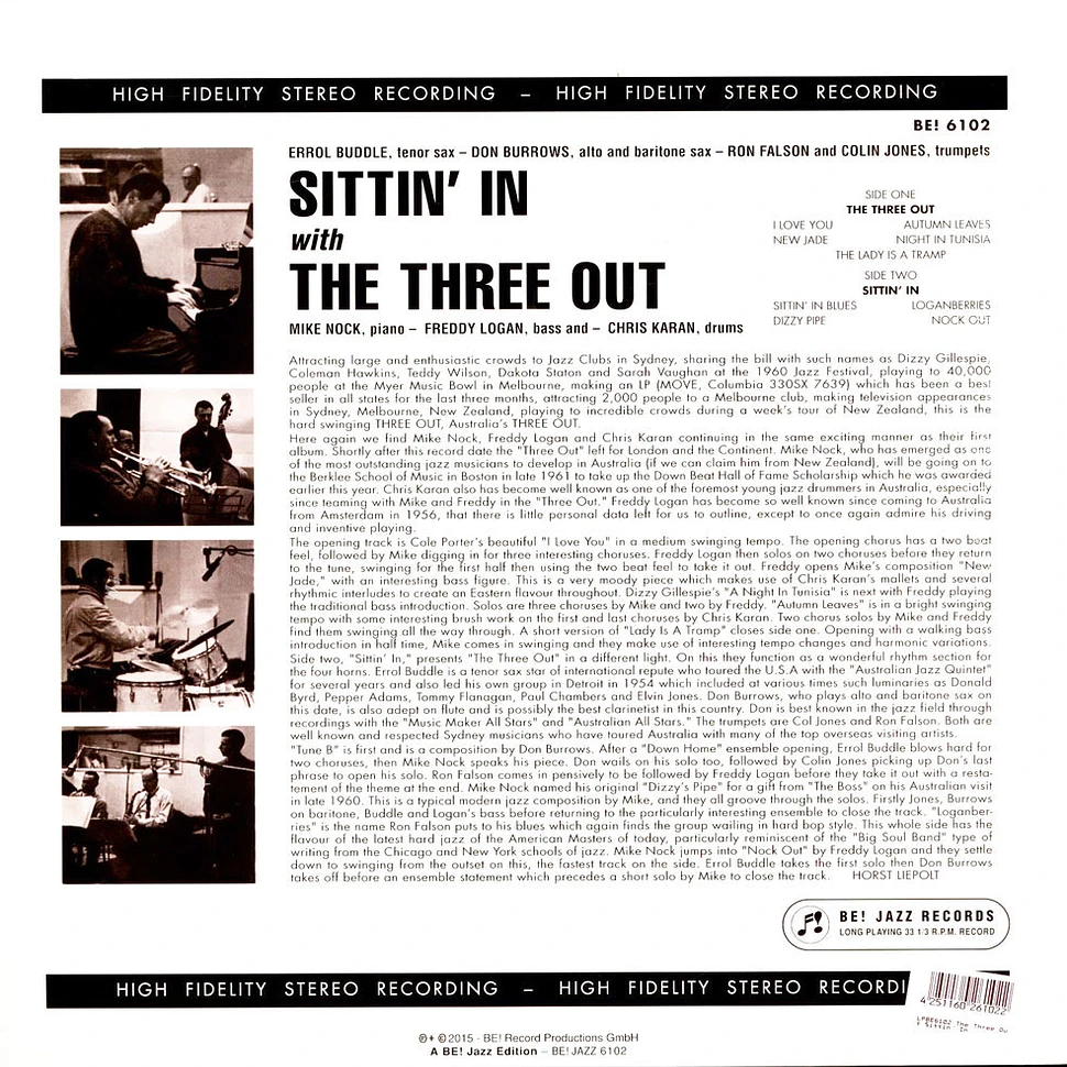 The Three Out - Sittin' In