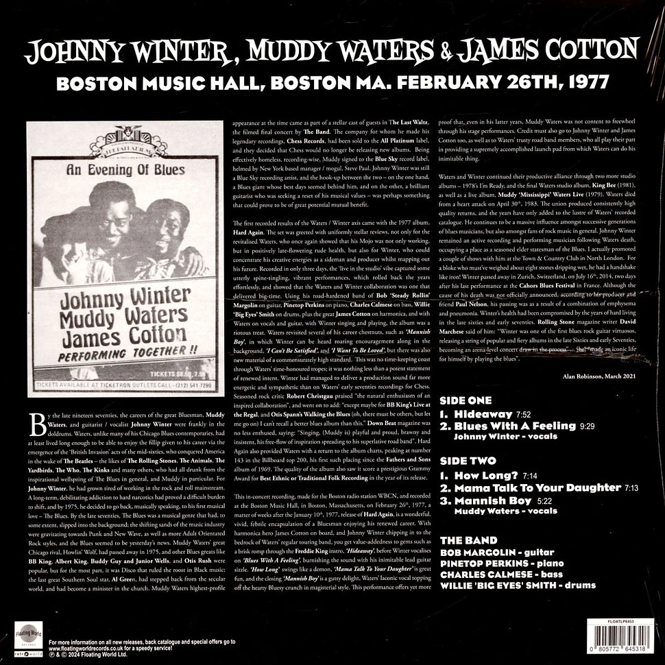 Johnny Winter, Muddy Waters And James Cotton - Live In Boston '77 (Best Of Vol.1)