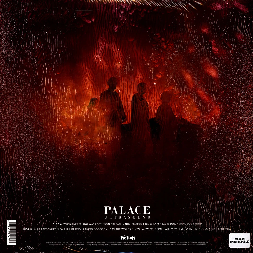 Palace - Ultrasound Limited Red Vinyl Edition