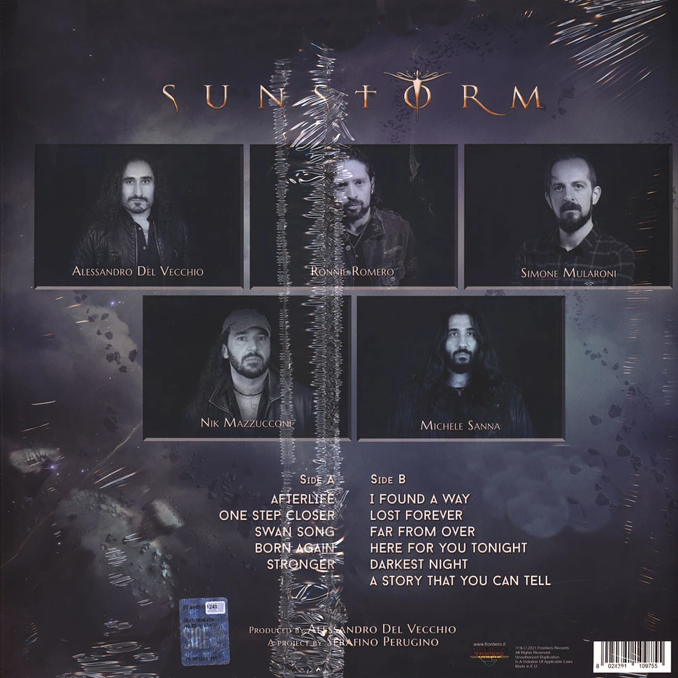 Sunstorm - Afterlife Limited Black Vinyl Edition