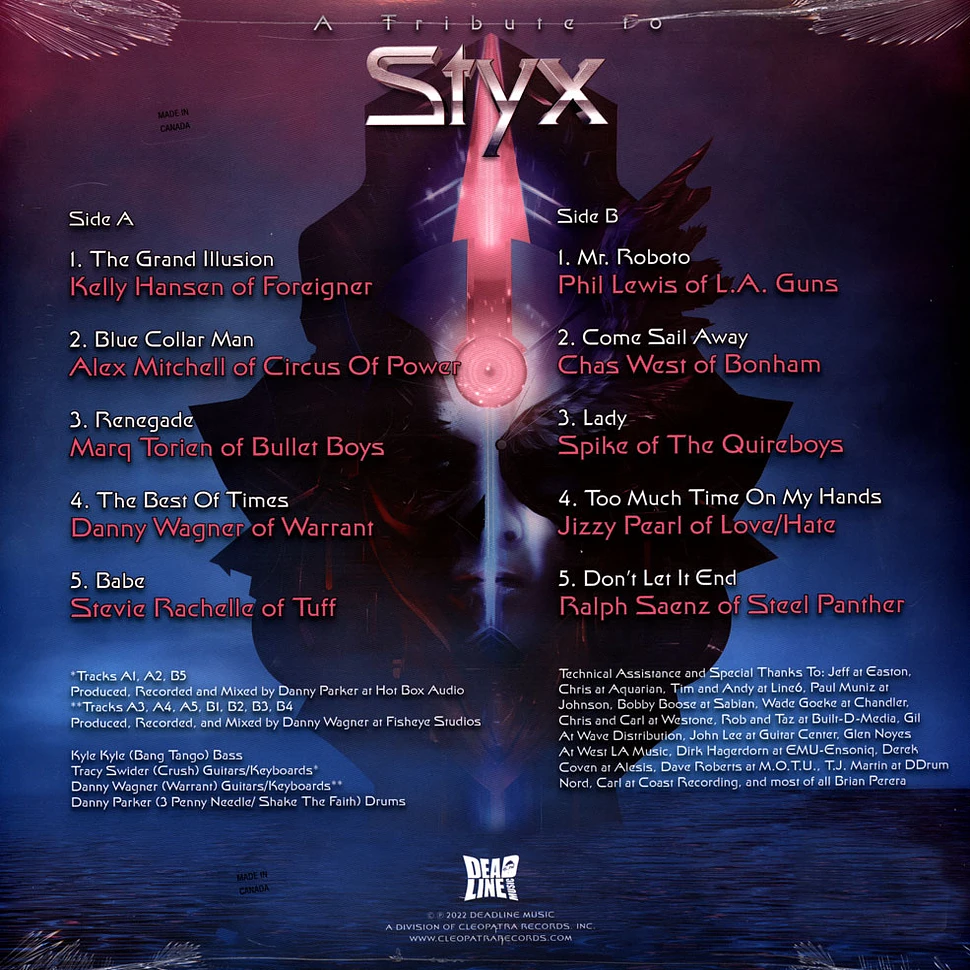 V.A. - A Tribute To Styx Pink Vinyl Edition